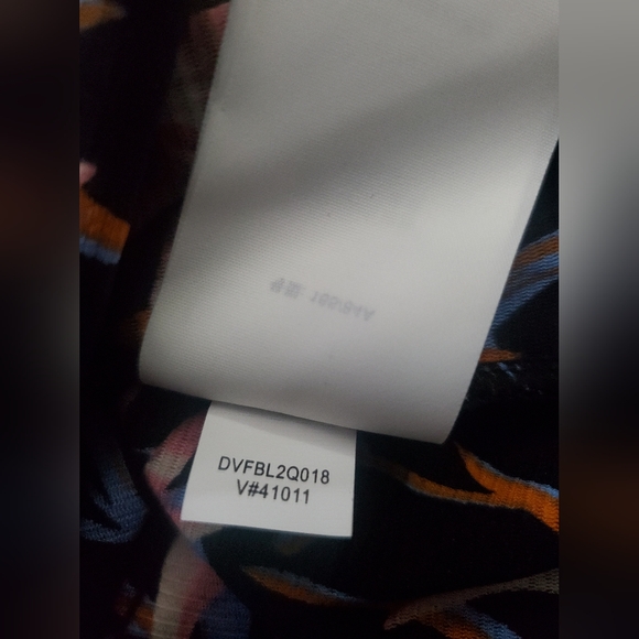 Diane von Furstenberg Remy high-neck floral top Medium - Picture 10 of 10